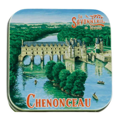 Bild von La Savonnerie de Nyons - Metallbox mit Seife - Chenonceau