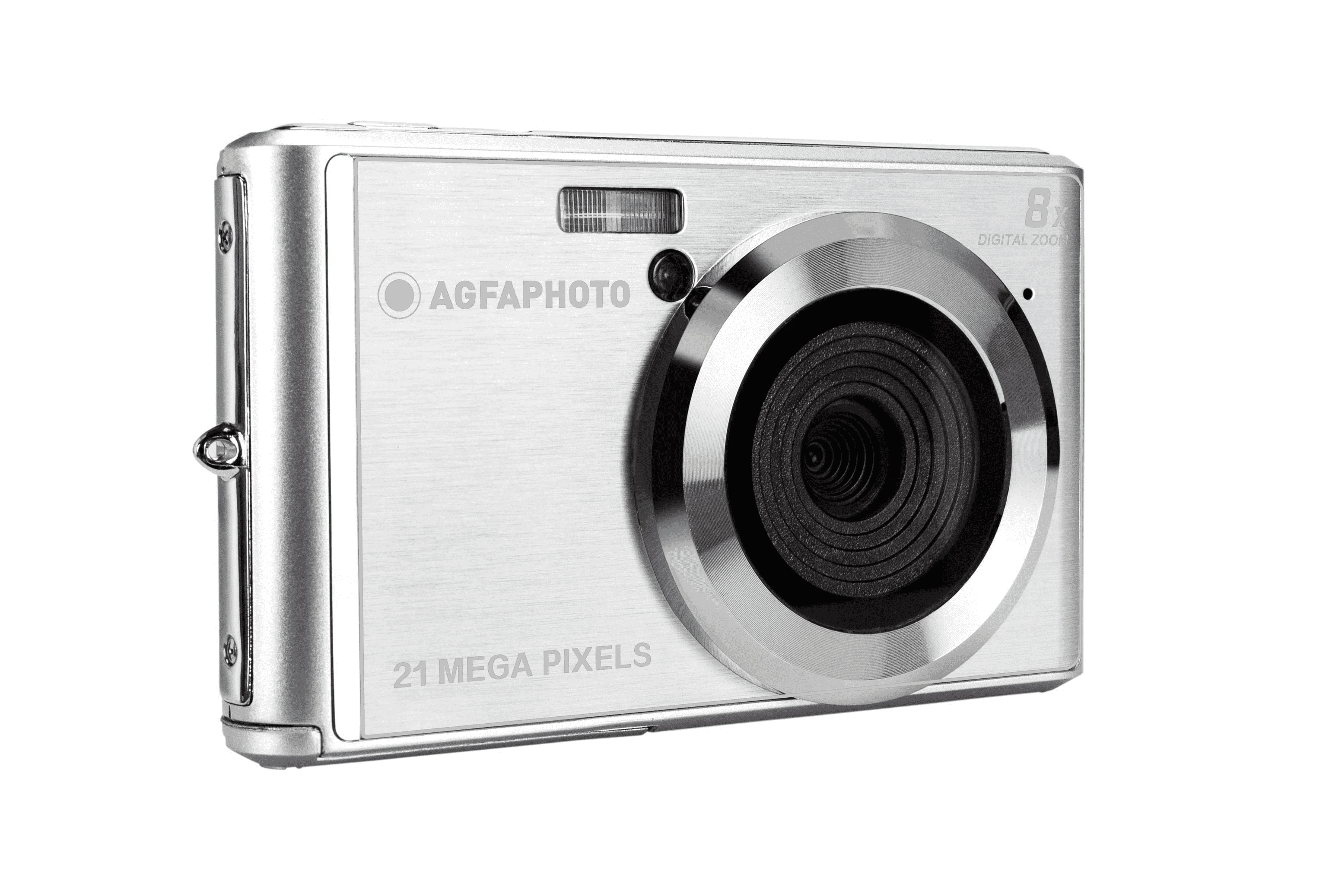 Bild von AgfaPhoto DC5200 - Digitalkamera - Kompaktkamera - 21,0 MPix - 720p - Silber (DC5200-SIL)