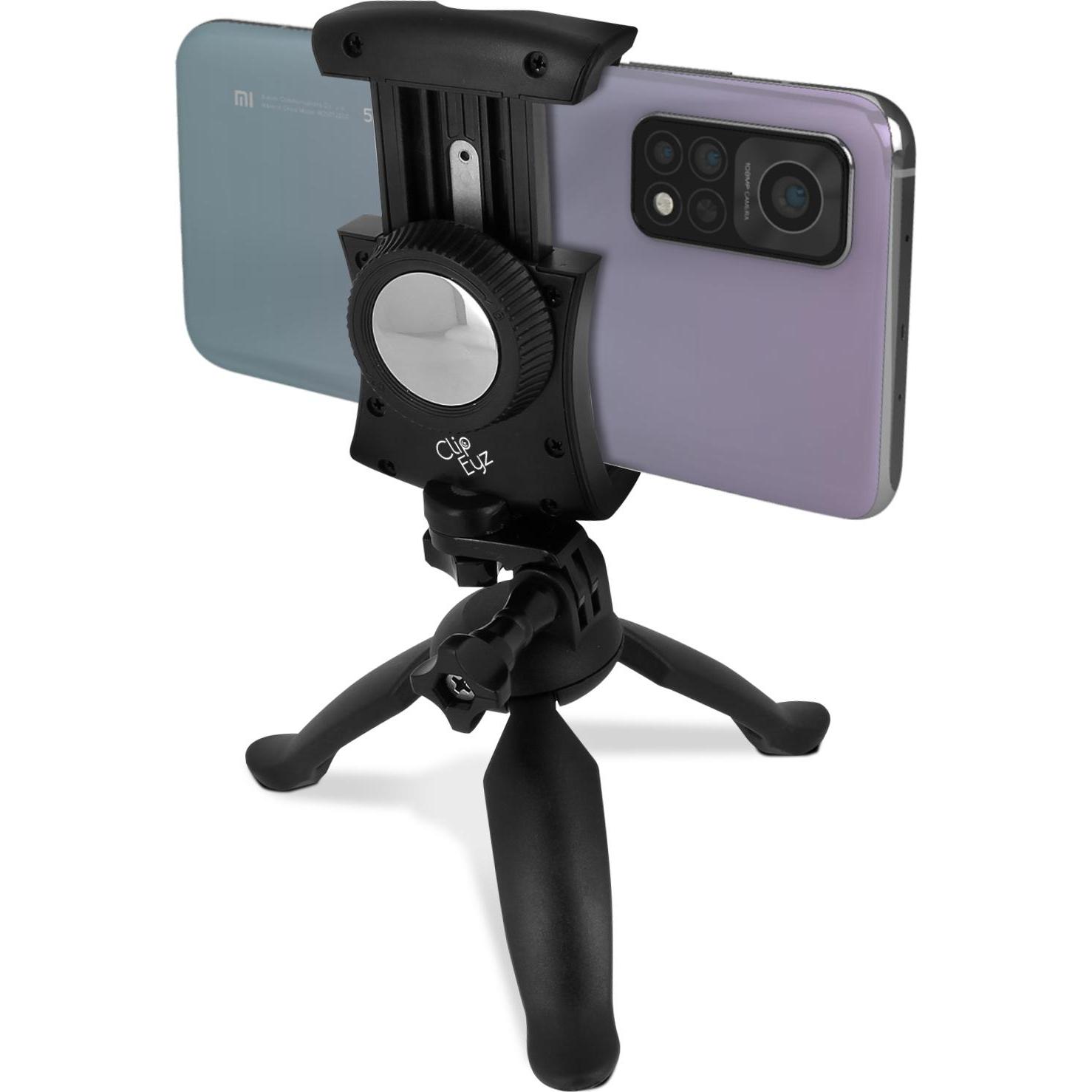 Bild von ClipEyz Stativ / Stabilisator Smartphone (Kunststoff), Stativ, Schwarz