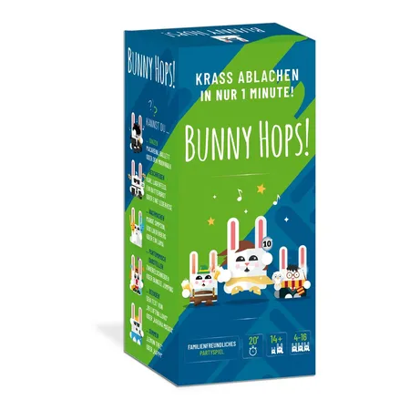 Bild von HUCH! Bunny Hops ! Kartenspiel