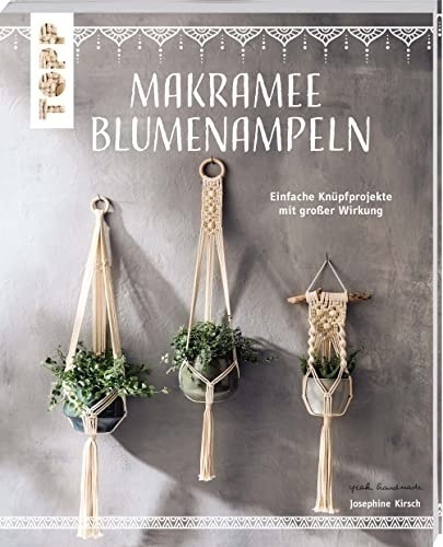 Bild von Makramee Blumenampeln