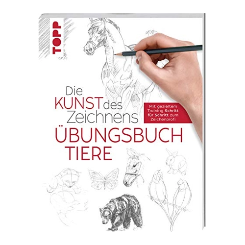 Bild von Die Kunst des Zeichnens - Tiere Übungsbuch