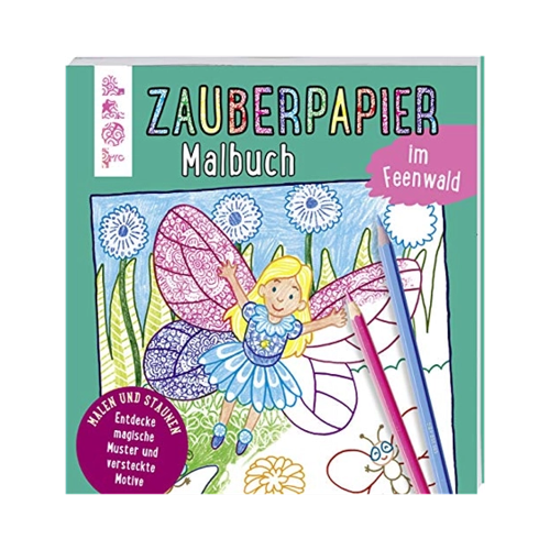 Bild von Zauberpapier Malbuch im Feenwald