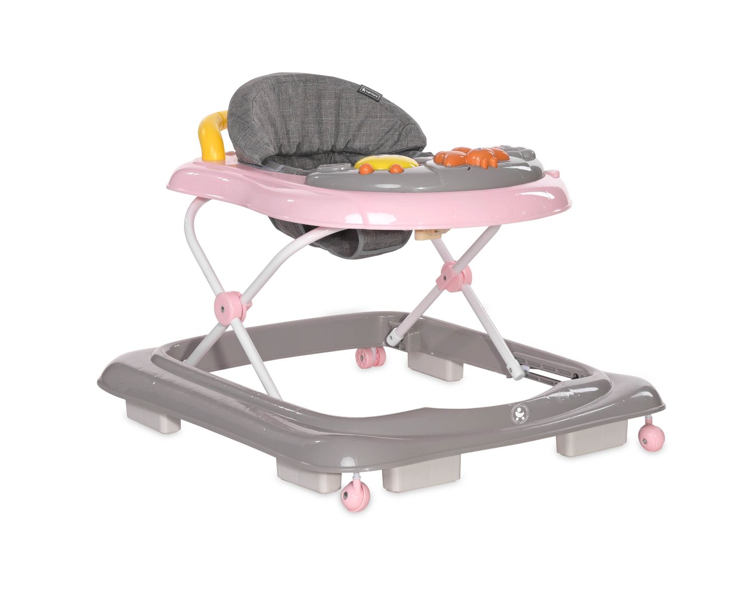 Bild von Bertoni Lauflernhilfe My Buggy Spielcenter Musik Treppenstopper höhenverstellbar rosa
