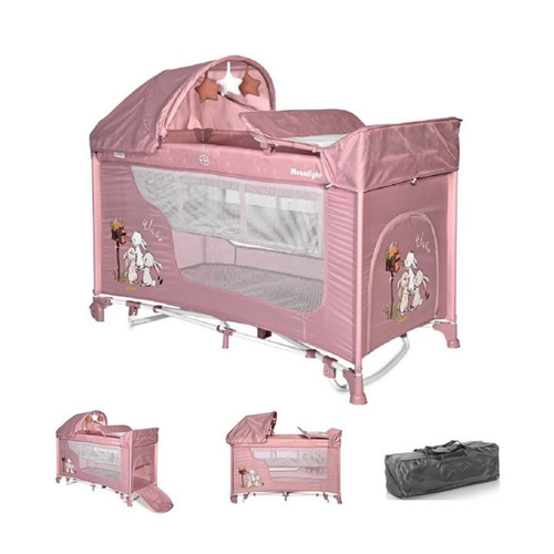 Bild von Lorelli Reisebett Moonlight – Praktisches Kinderreisebett