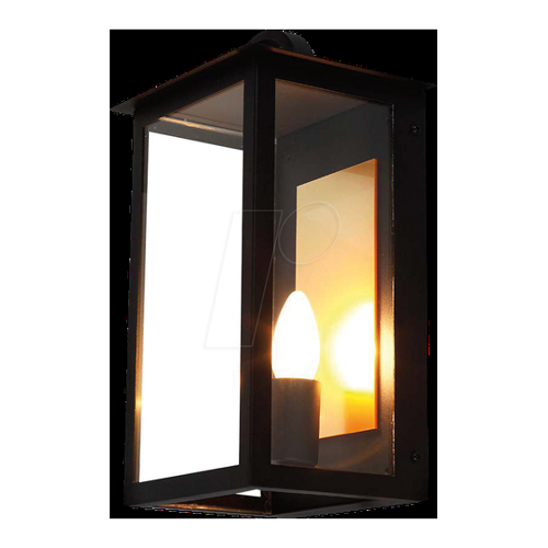 Bild von VT-10561 - Wandleuchte mit E14 Sockel, schwarz, IP65