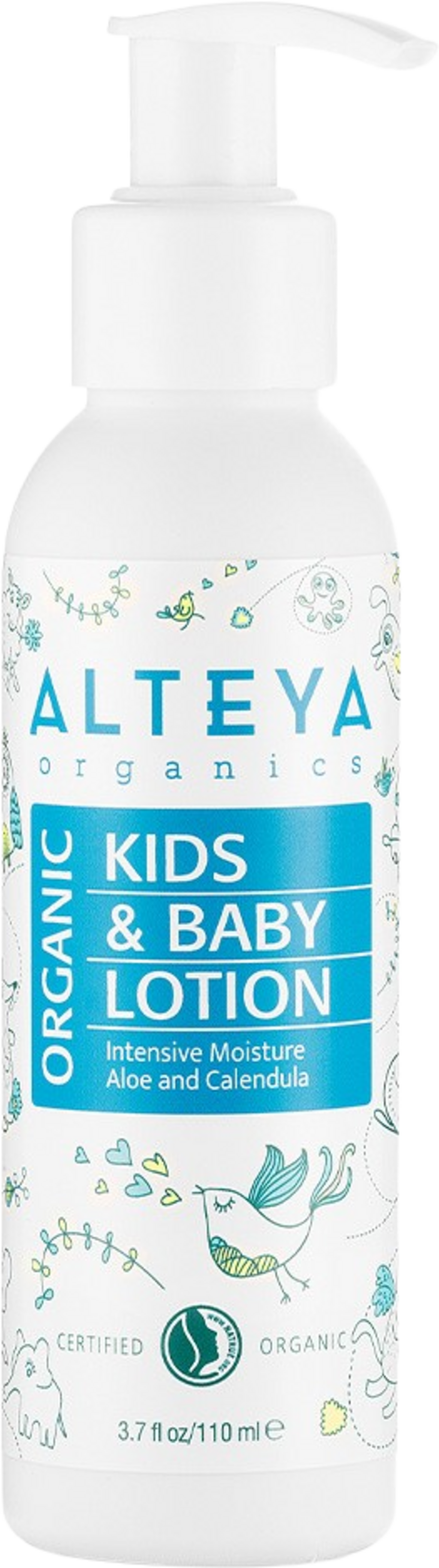 Bild von Alteya, Babykörperpflege, Kids & Baby Organic Lotion Organic Body Lotion For Children 110Ml