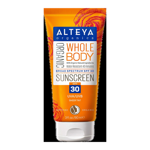 Bild von Alteya Organics Organic Whole Body Sunscreen SPF 30 - 90 ml