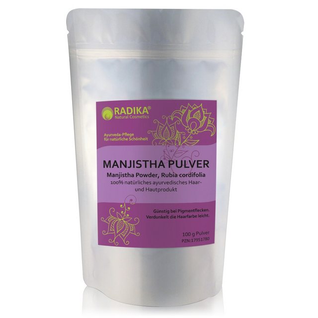 Bild von BIOHERBA R Pflege-Set Manjistha Pulver Rubia Cordifolia 100 g
