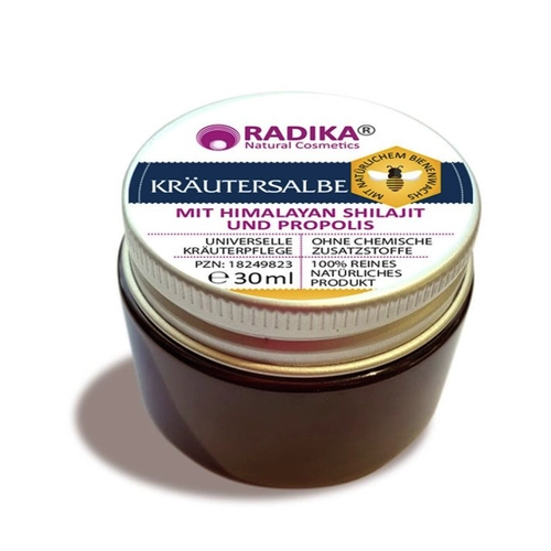 Bild von Kräutersalbe mit Himalayan Shilajit und Propolis 30 ml von BIOHERBA R