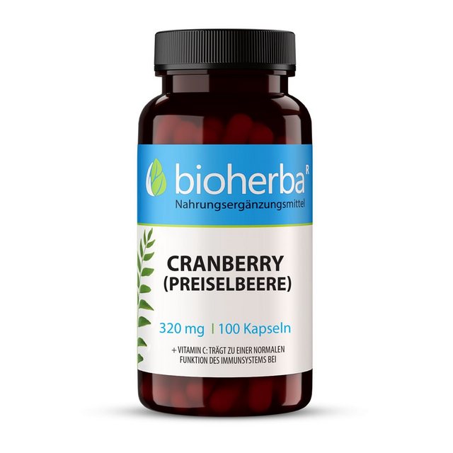 Bild von BIOHERBA R Cranberry (Preiselbeere) 320 mg 100 Kapseln Kapseln