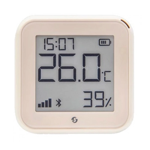Bild von SHELLY WLAN-Temperatur- u. Feuchtigkeitssensor Plus H&T Gen. 3, BT, Ivory
