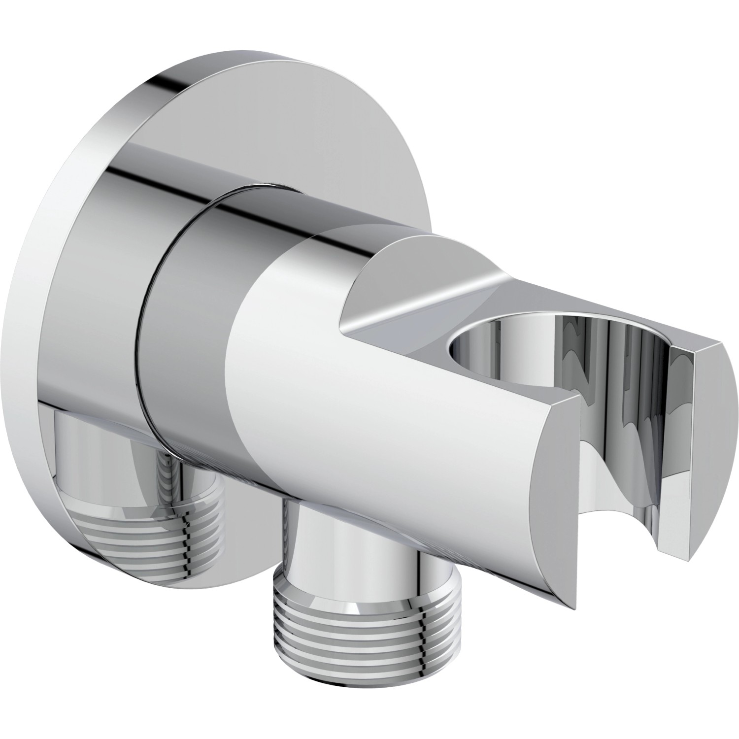 Bild von Ideal Standard Brausehalter Idealrain Atelier rund mit Anschluss G 1/2 Chrom