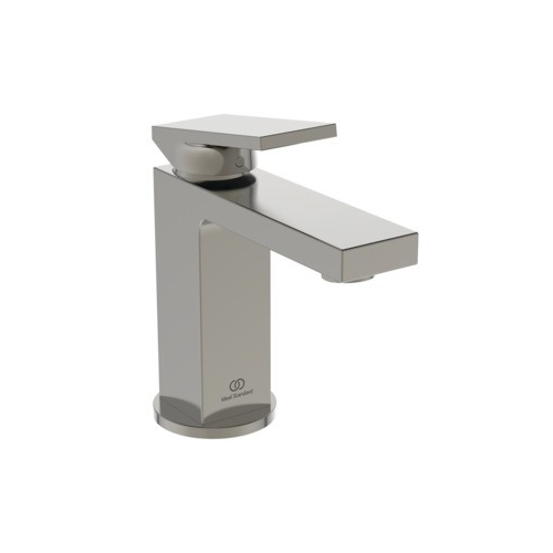 Bild von Ideal Standard Waschtischarmatur Extra Ausladung 111mm mit Ablaufgarnitur Silver Storm