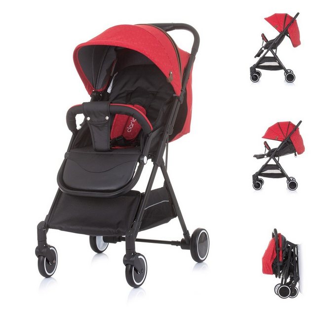 Bild von Chipolino Kinder-Buggy Kinderwagen Buggy Clarice, Rückenlehne verstellbar klappbar Sonnendach