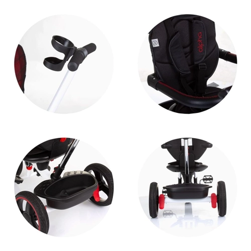 Bild von Chipolino Dreirad Alpha 3 in 1 - Rot