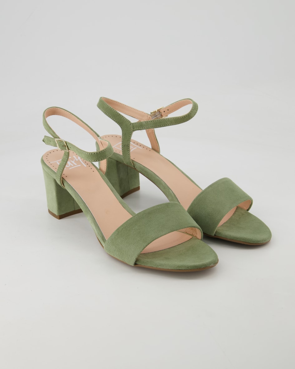 Bild von Terry Schuhe - 39238 Nubukleder (Grün, Gr. 38)