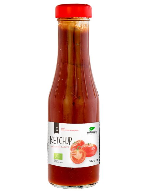 Bild von Nature's Finest Ketchup, gesüßt mit Agavendicksaft bio