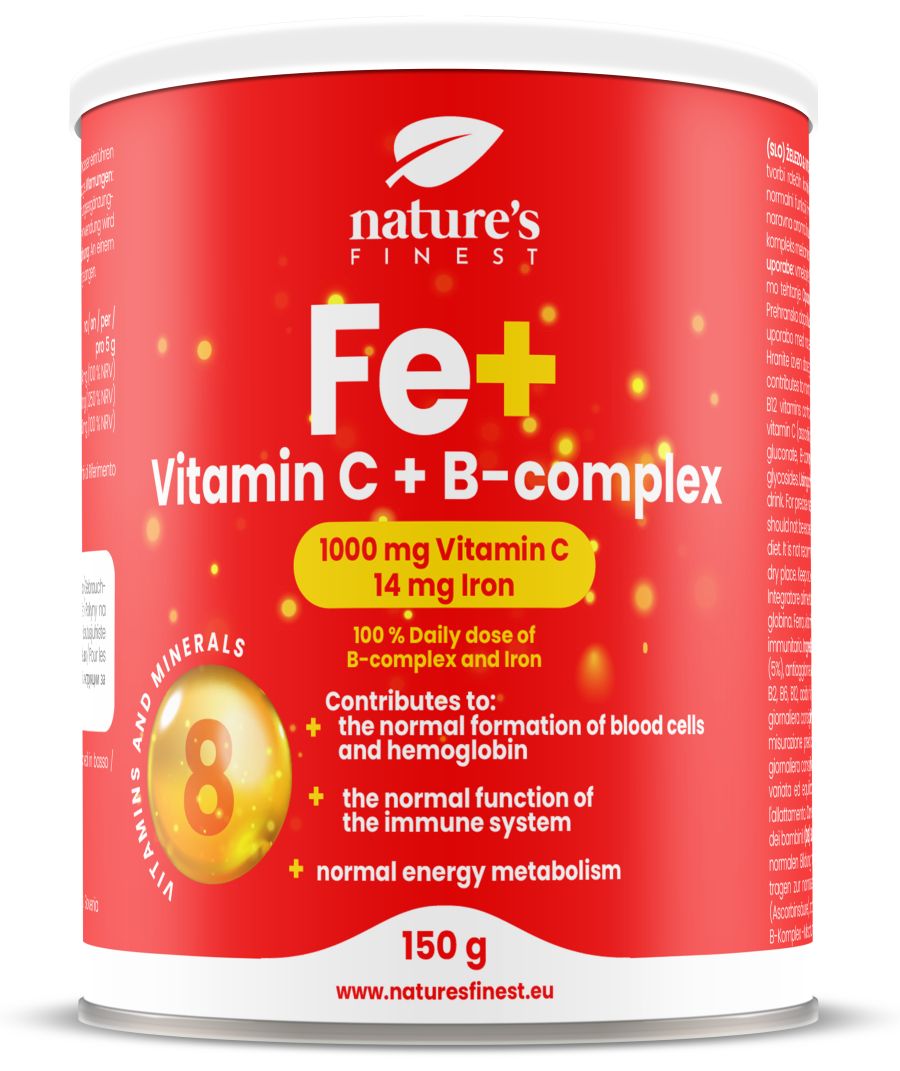 Bild von Nature's Finest Eisen + Vitamin C + B-Komplex