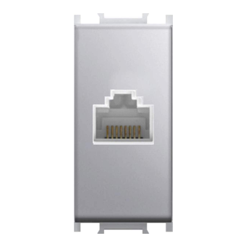 Bild von Magni Serie Modul Steckdosen SOCKET CAT5e KSRJ45 8/8 1M ES - Netzwerkkabel