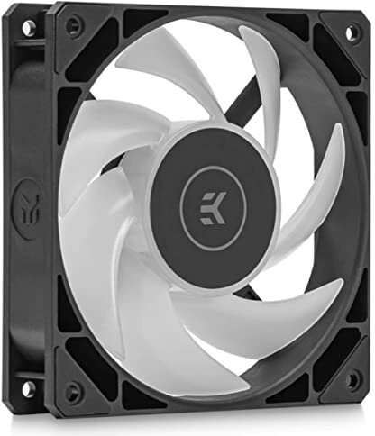 Bild von EK Water Blocks Loop Fan FPT 120 D-RGB Computergehäuse Ventilator 12 cm Weiß 1 Stück(e) (3831109898048)