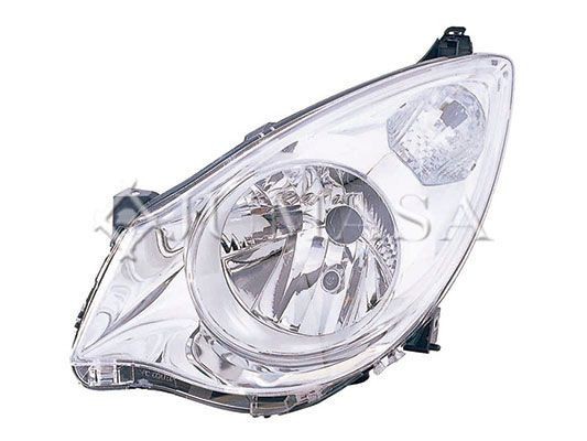 Bild von JUMASA 38323067 Scheinwerfer rechts W5W, H4, PY21W OPEL: Agila B