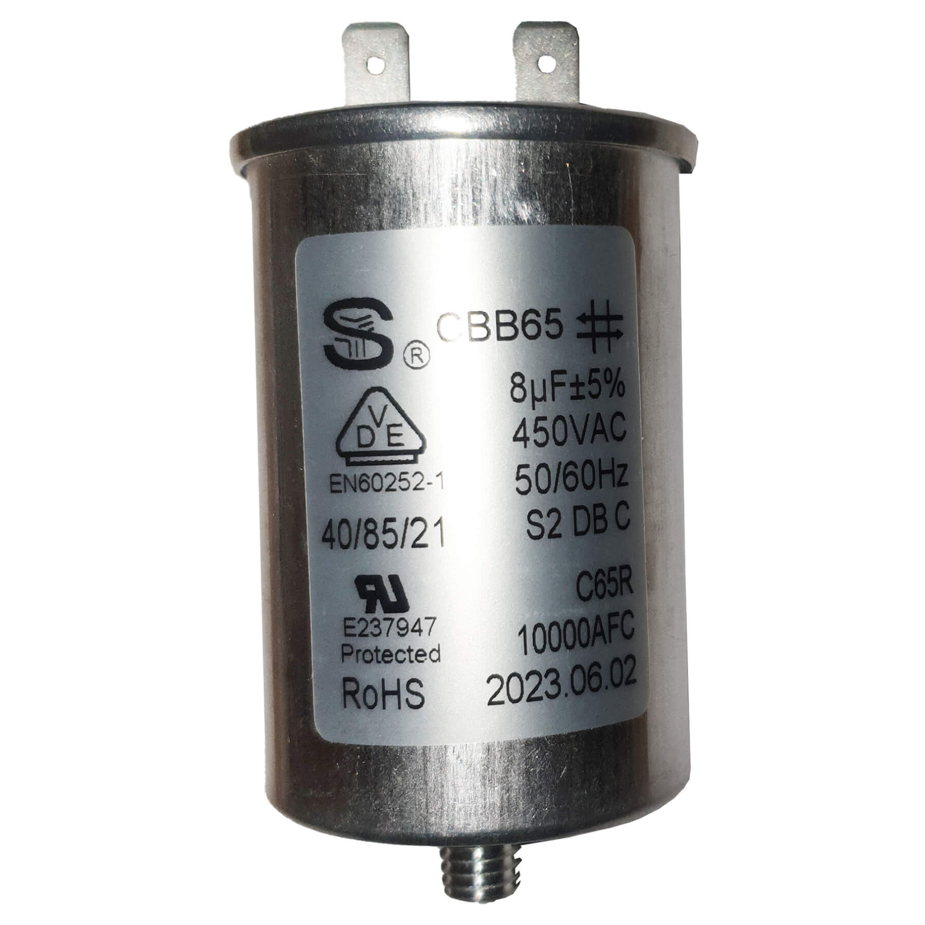 Bild von Motorkondensator 8µF CBB65 SHENGYE Gorenje Trockner (820468)