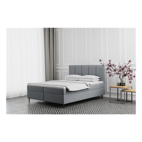 Bild von Fun Möbel Boxbett Schlafzimmerbett MARAL in Stoff inkl. Bettkästen