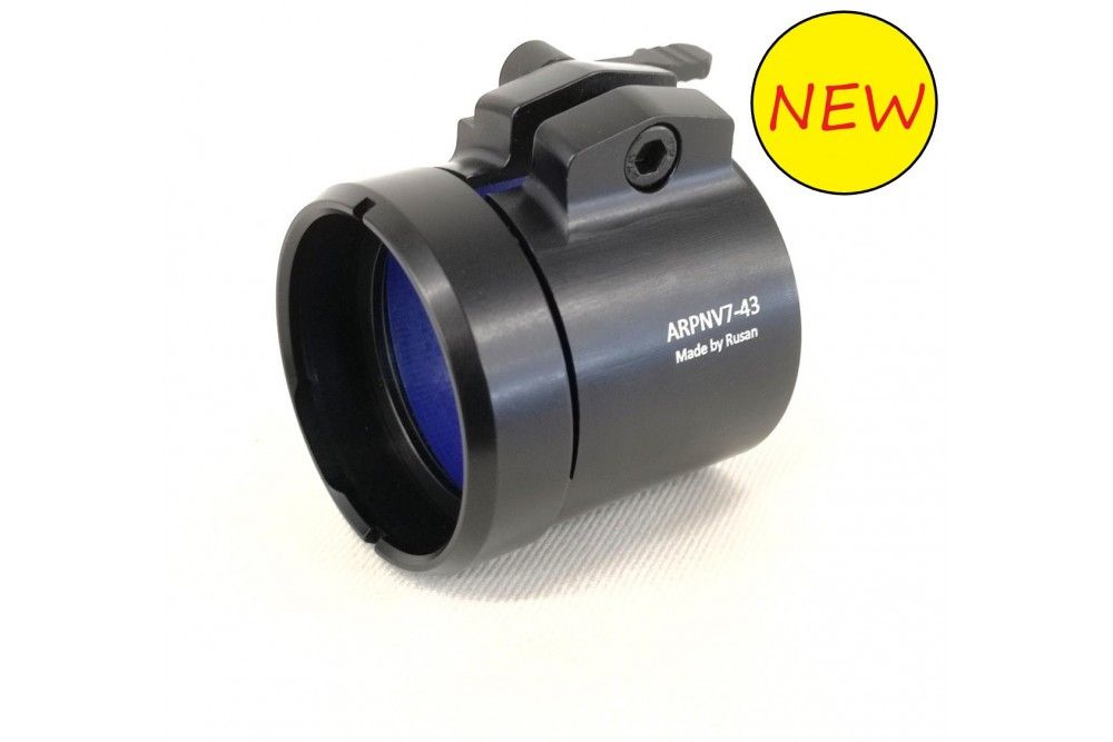 Bild von Rusan Okular-Adapter für Pard NV007V und Sytong HT-66 / HT-77 / HT-88 mit Bajonett-Aufnahme und Schnellverschluss - für Okular-Montage. aus hochfestem Aluminum | Jagd - Jäger… (43 mm)