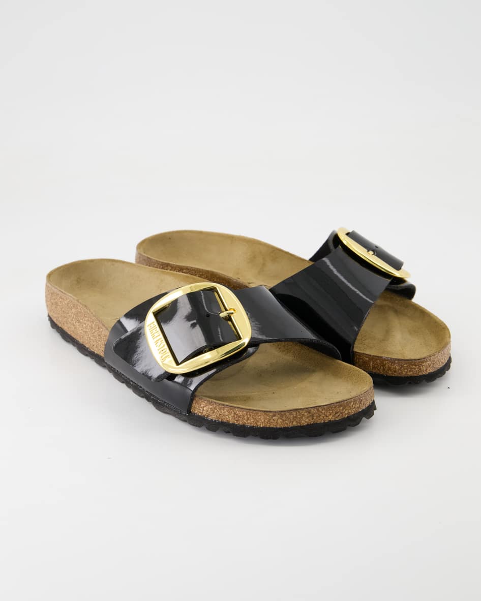 Bild von Birkenstock Schuhe - Madrid Big Buckle Birko-Flor (Schwarz, Gr. 39)