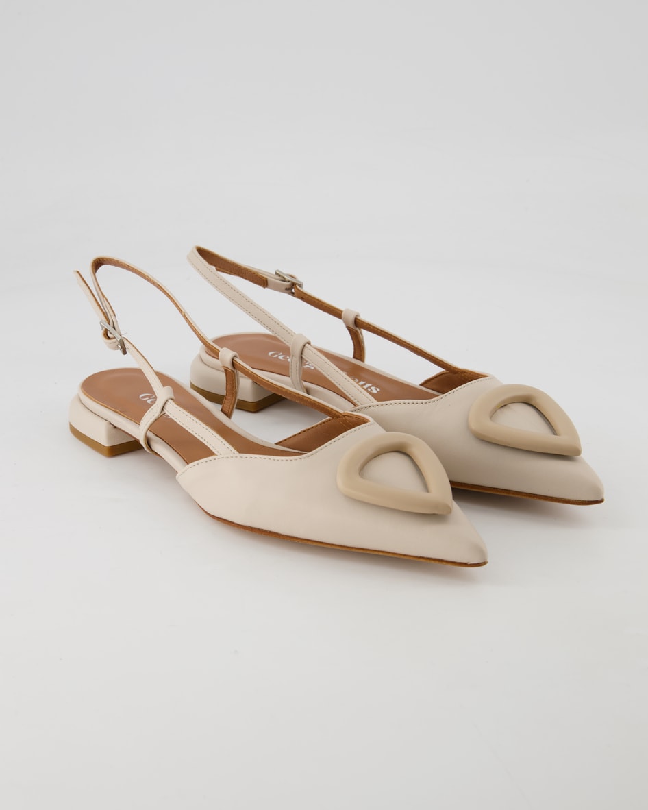 Bild von George Watts Schuhe - 7104 Leder (Beige, Gr. 39)