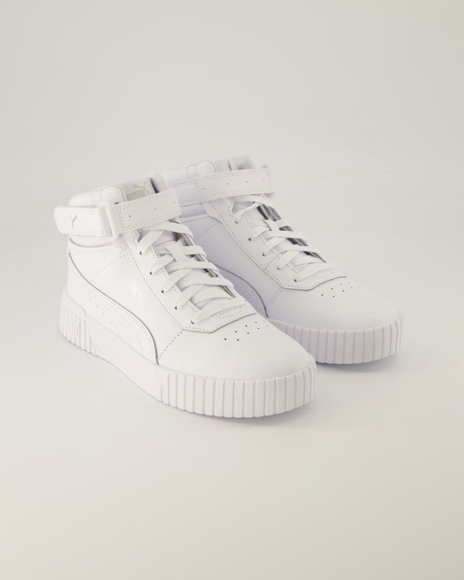 Bild von Puma Schuhe - Carina 2.0 Mid Jr. Synthetik (Weiß, Gr. 39)