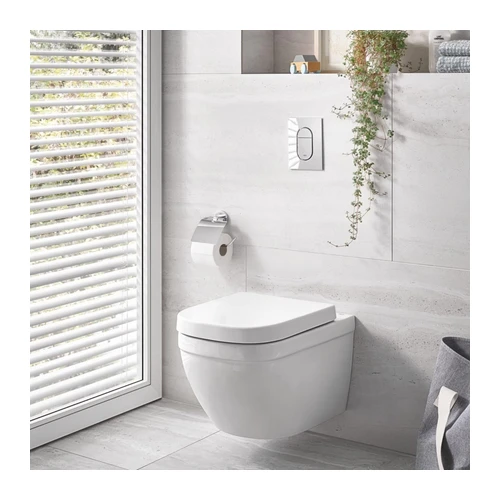 Bild von GROHE Wand-Tiefspül-WC-Set Euro Keramik 39693 Deckel Soft Close alpinweiß, 39693000 39693000, GROHE Set Wand-Tiefspül-WC EURO KERAMIK SoftClose alpinweiß