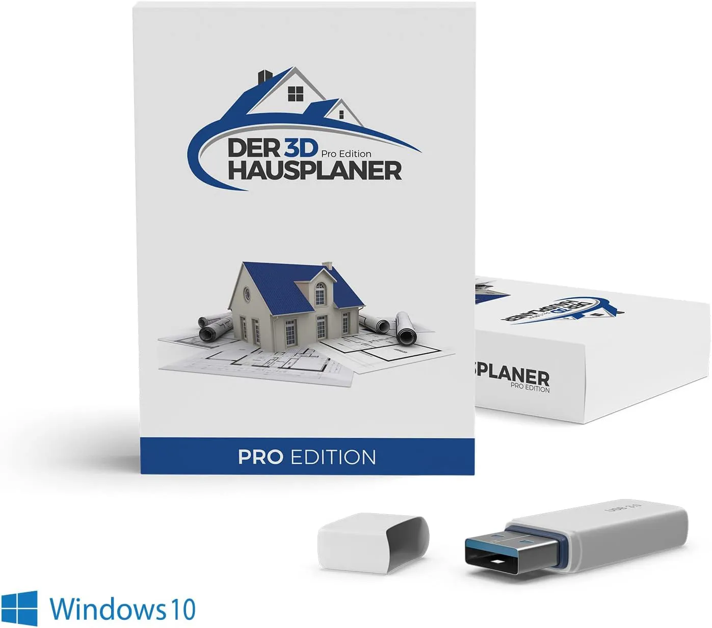 Bild von 3D Hausplaner Pro Edition CAD Software für präzise Hausplanung und 3D Visualisierung