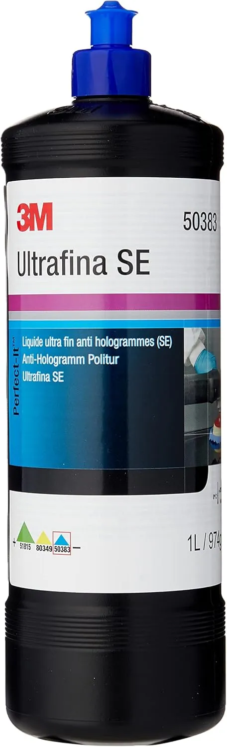 Bild von 3M Perfect-it III 50383 Autopolitur 1000ml zur Beseitigung von Wirbelspuren und Hologrammen auf dunklen Fahrzeuglacken