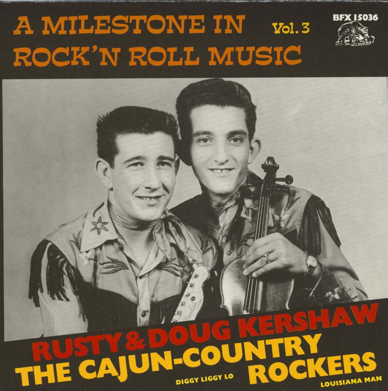 Bild von Rusty & Doug Kershaw - The Cajun Country Rockers - A Milestone In Rock'n'Roll Music Vol.3 (LP)