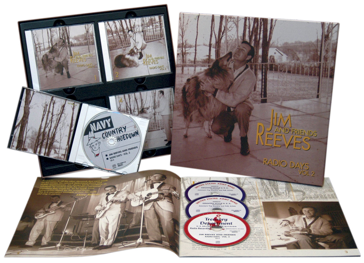 Bild von Jim Reeves - Radio Days Vol.2 (4-CD Deluxe Box Set)