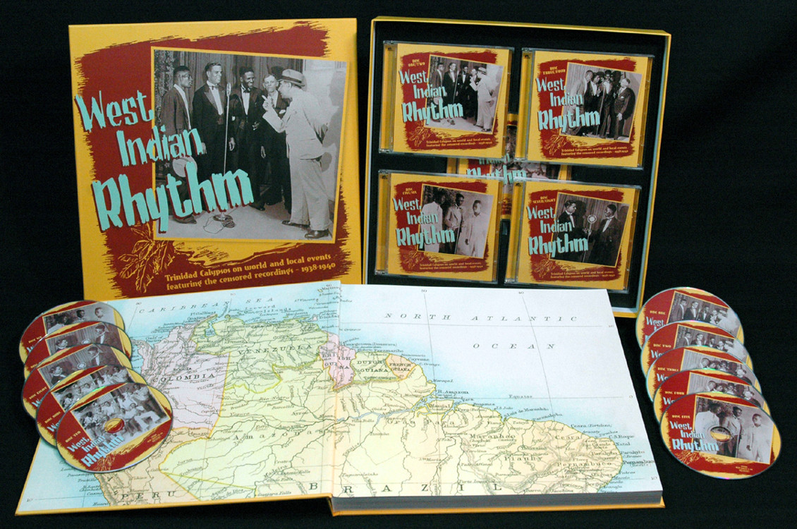 Bild von Various - History - West Indian Rhythm - Calypso 1938-1940 (10-CD Deluxe Box Set)