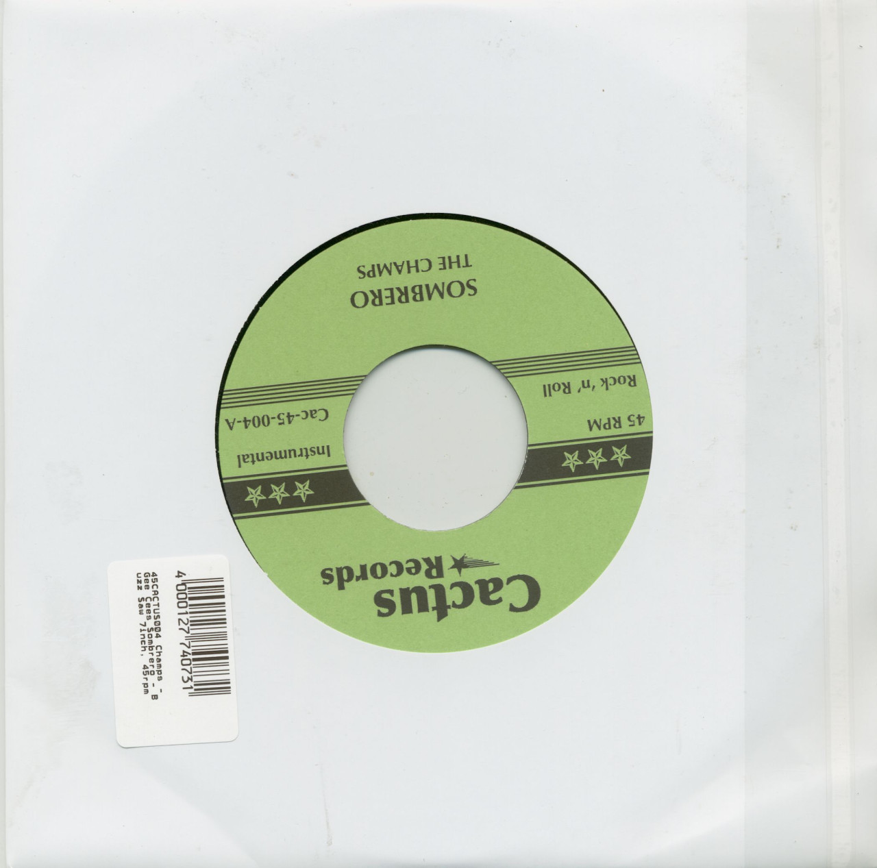 Bild von Champs / Gee Cees - Sombrero - Buzz Saw 7inch, 45rpm