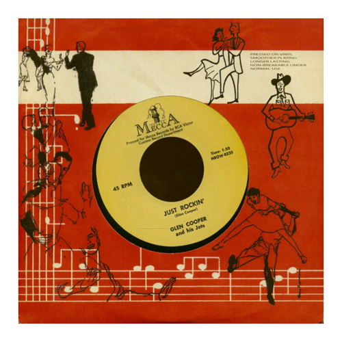 Bild von Glen Cooper - Just Rockin' - These Blues Are Driving (7inch, 45rpm)