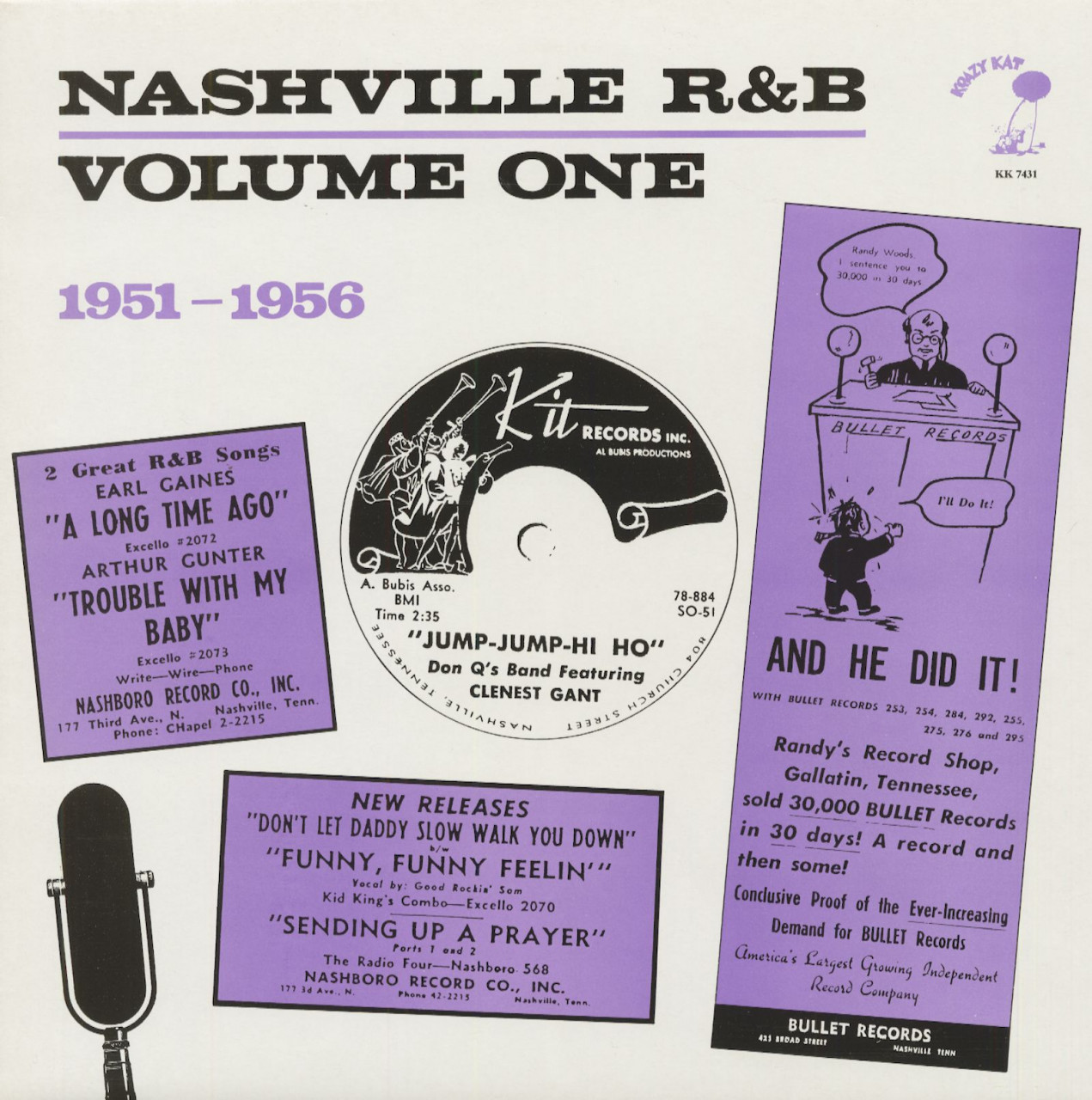Bild von Various - Nashville R&B Vol.1 (LP)