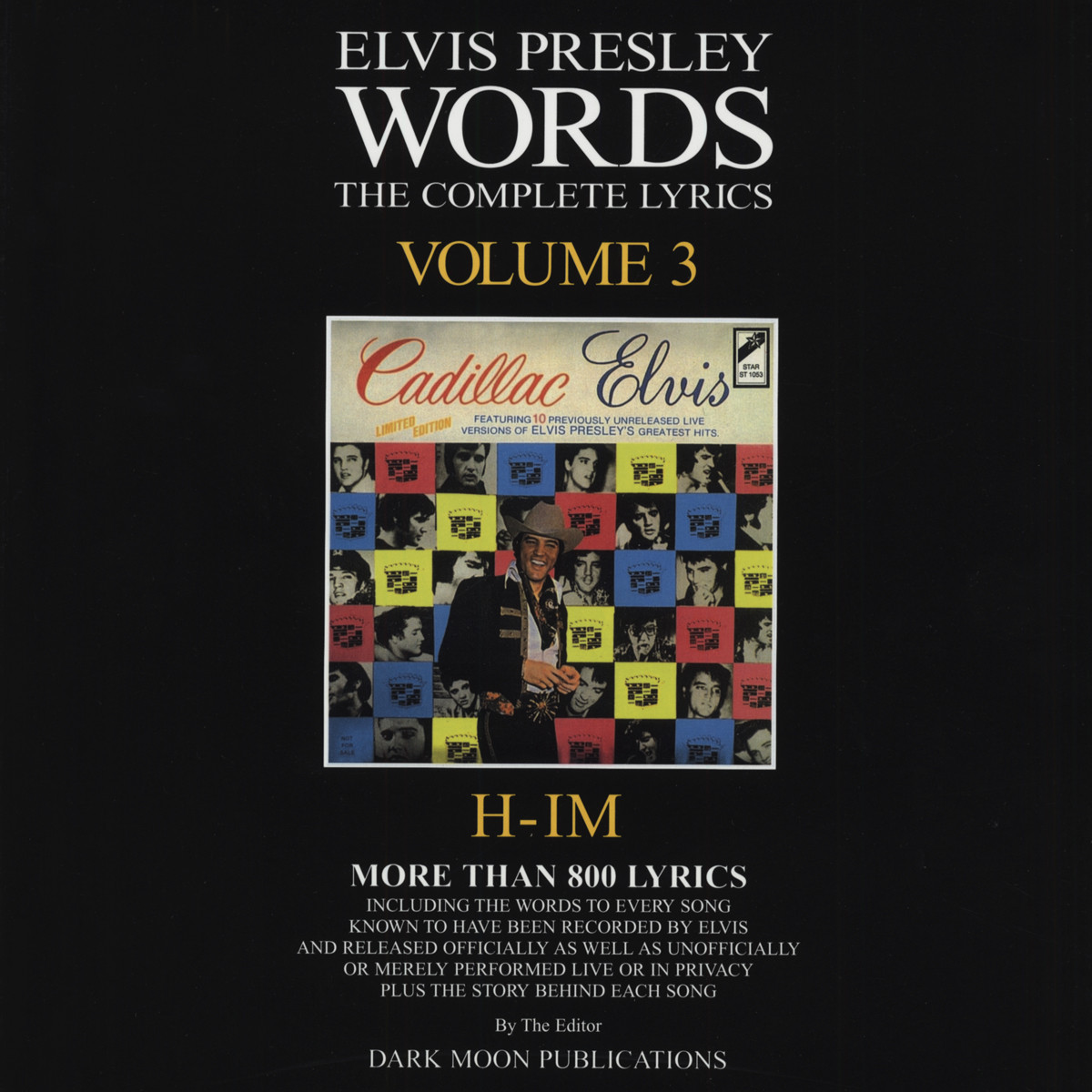 Bild von Elvis Presley - Words Vol.03 - The Complete Lyrics H-IM