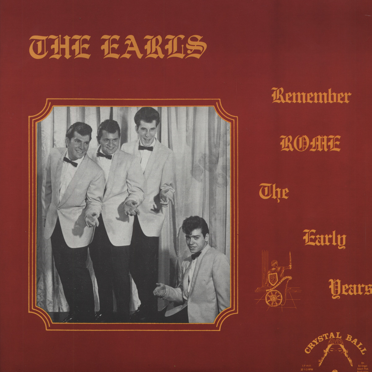 Bild von The Earls - Remember Rome - The Early Years (LP)