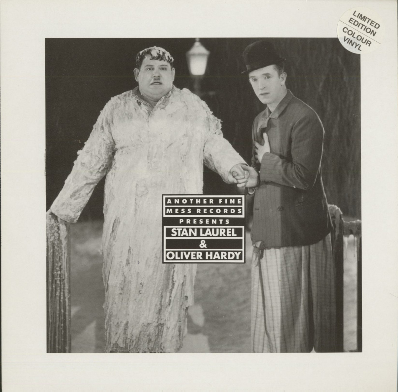 Bild von Stan Laurel & Oliver Hardy - Another Fine Mess Records Presents - Stan Laurel & Oliver Hardy Vol.2 (LP, White Vinyl, Ltd.)