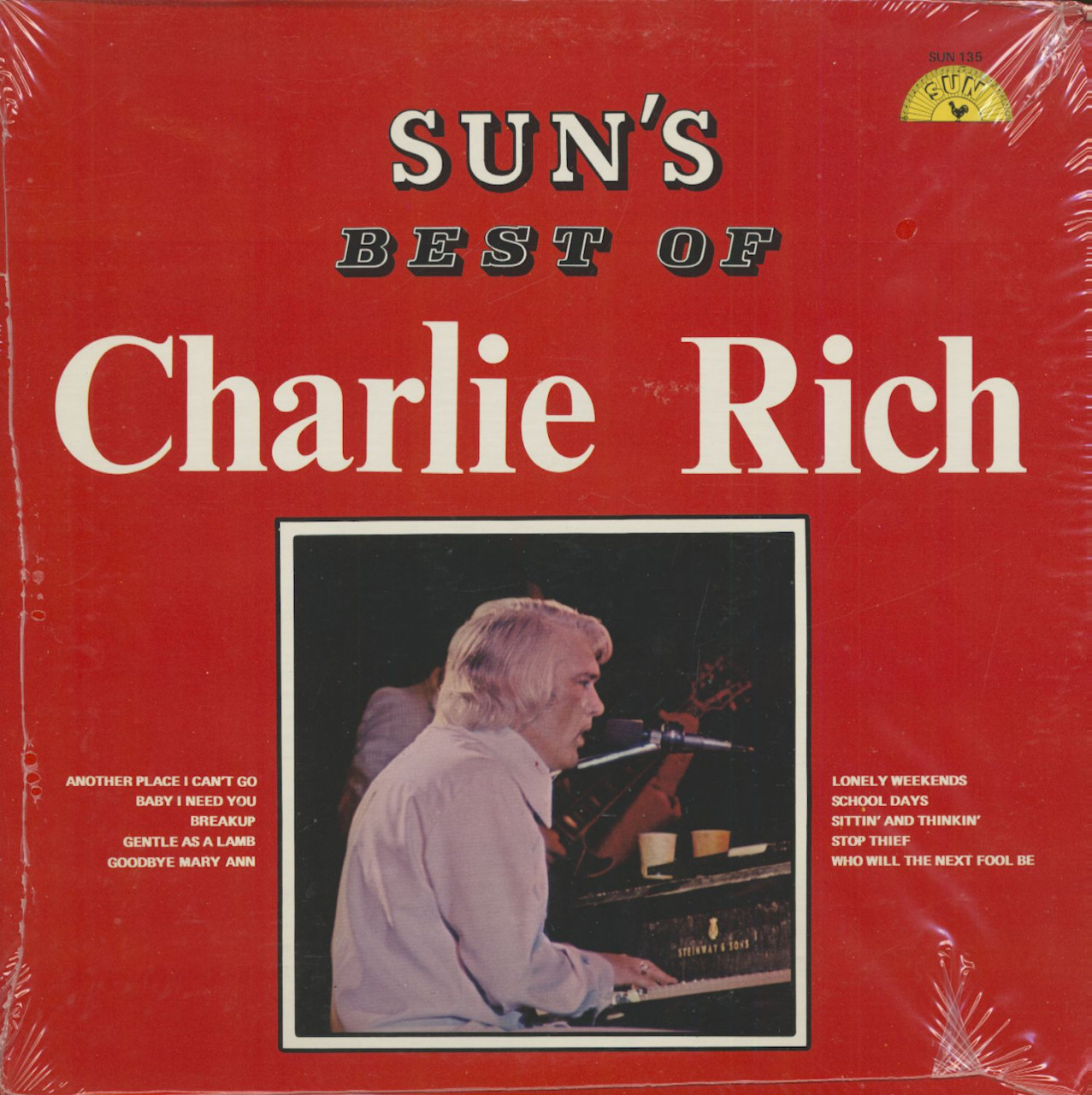 Bild von Charlie Rich - Sun's Best Of Charlie Rich (LP)