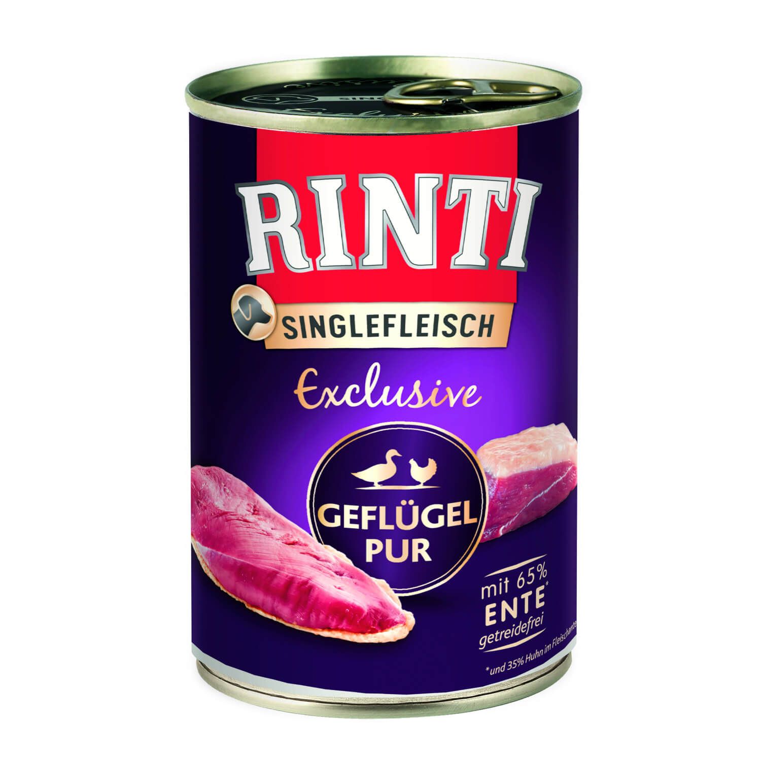 Bild von Rinti Hunde-Nassfutter Singlefleisch Exclusive Geflügel 400 g