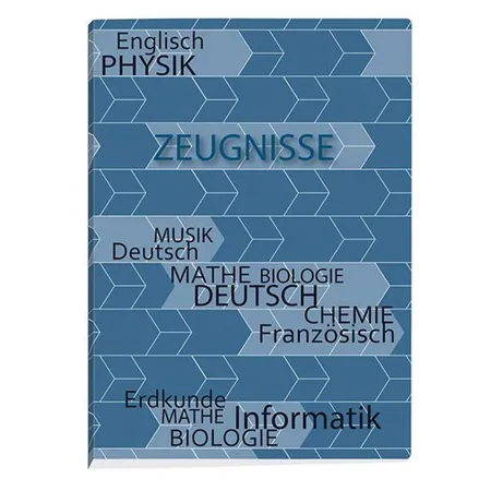 Bild von Veloflex Zeugnismappe A4, blau