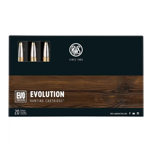 Bild von RWS 8x68 S Evolution 201grs. 20 Schuss – Leistungsstarke Jagdmunition