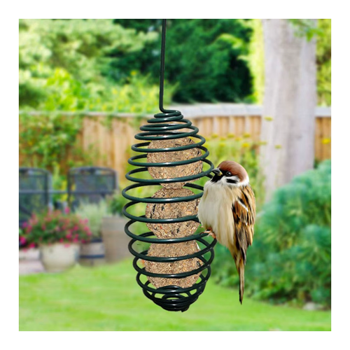 Bild von Vogel Feeder Outdoor Hängen Mesh Fütterung Tragbaren Wilden Vögel