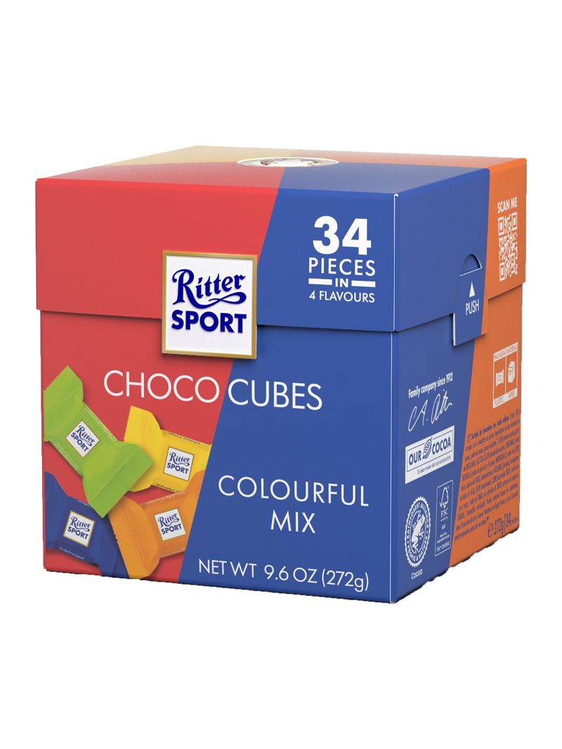 Bild von Ritter Sport Choco Cubes Box 272g